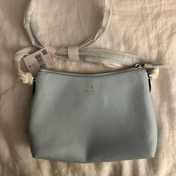 Kate Spade Bailey Crossbody Purse (Frosty Sky) - Picture 1 of 5